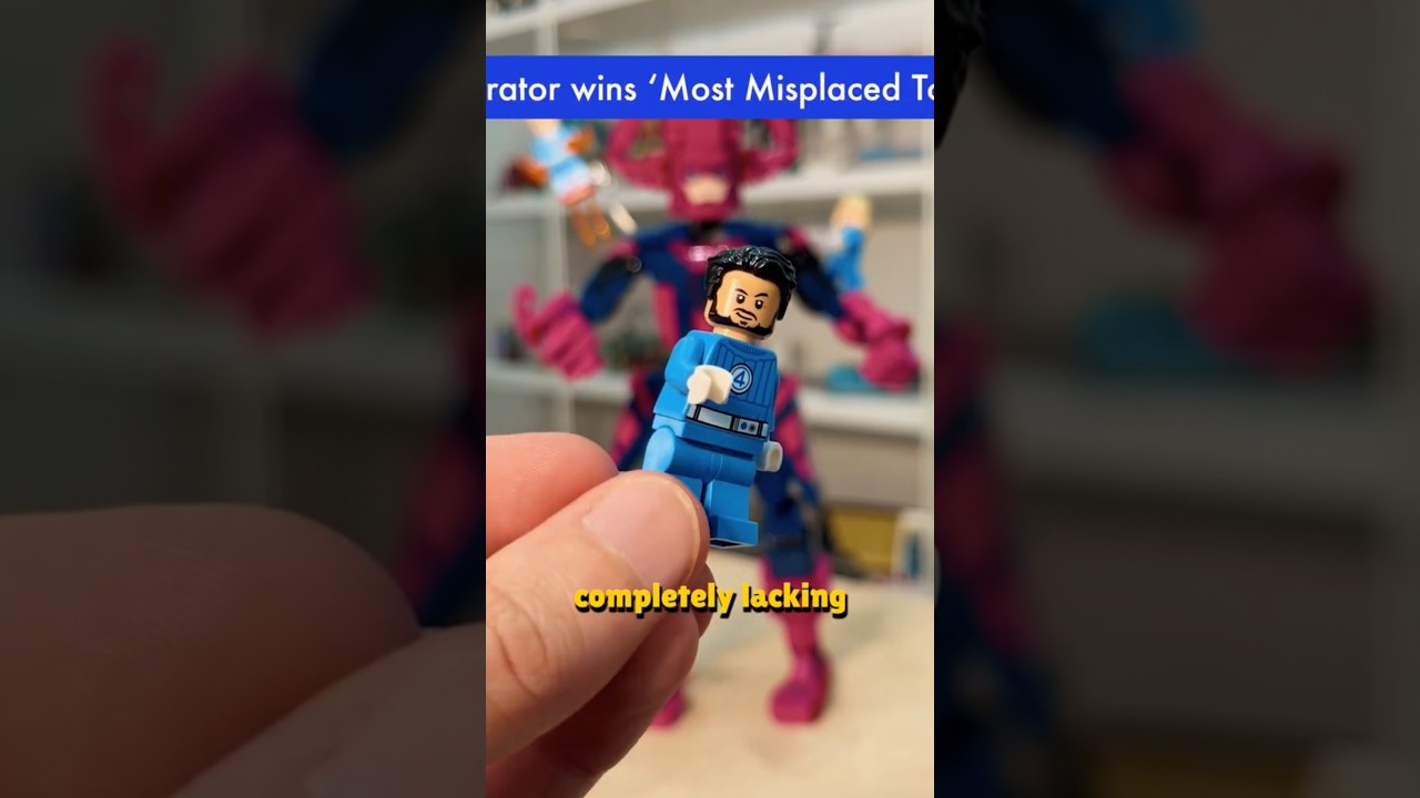 4 ordinary minifigs get a FANTASTIC upgrade 💯 printed on genuine 