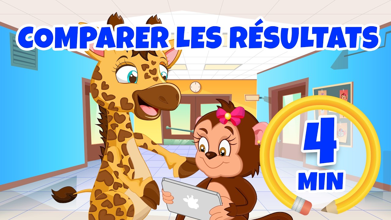 Comparer les résultats - 4 min Giramille | Comptines et chansons pour enfants