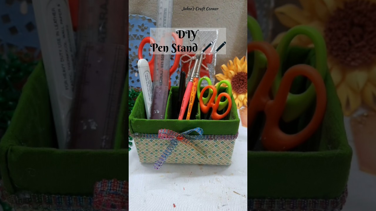 😱DIY Organizer | Best Out Of Waste l Pen Stand DIY 