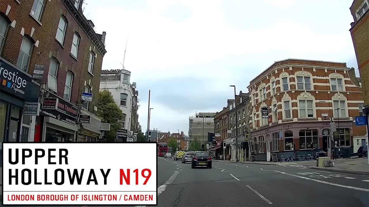 A Drive Through London Upper Holloway N19