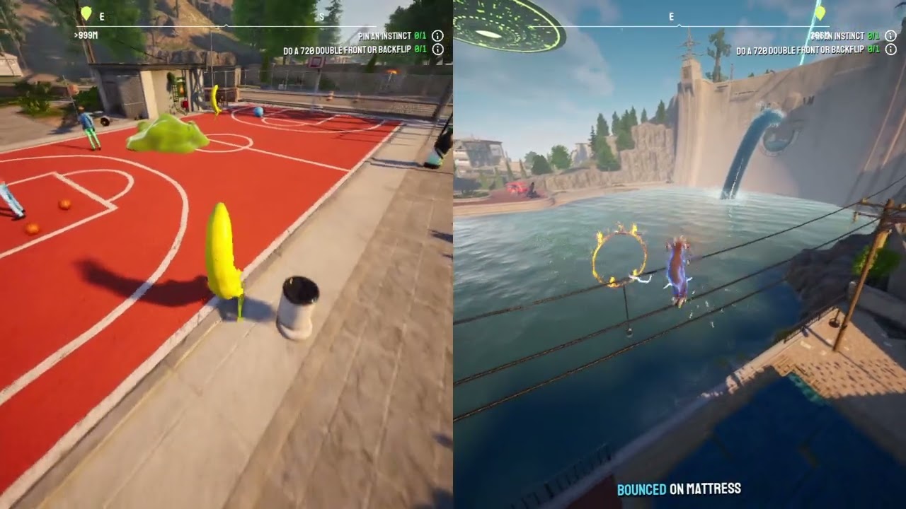 Goat Simulator 3 - Black saber sheep  w Blue 2099 Sheep