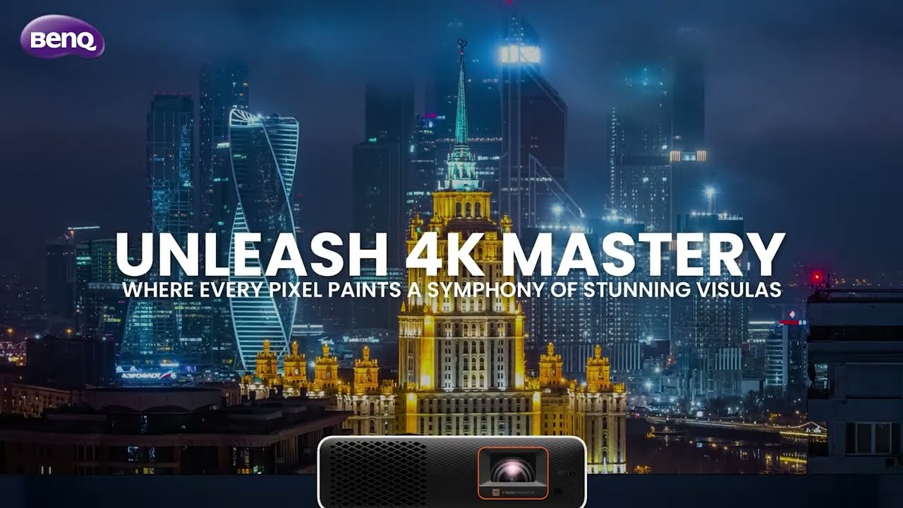 The new BenQ X500i- 4K HDR 4LED Projector