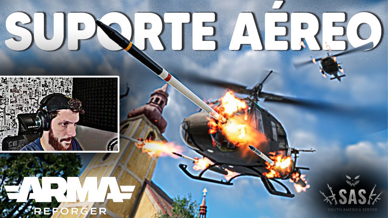 O MELHOR SUPORTE AÉREO DO ARMA REFORGER (SAS BR)