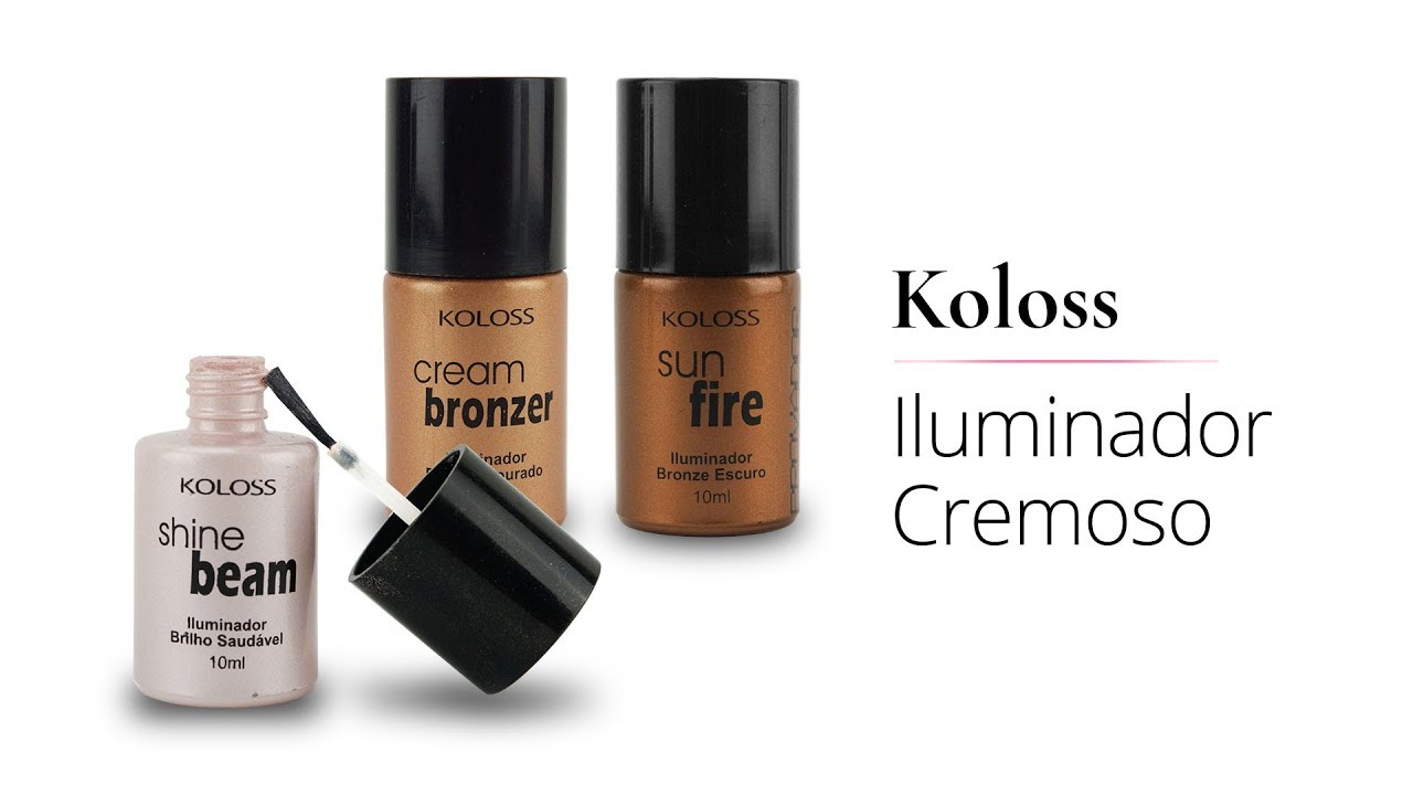#MinutoMaquiADORO Iluminador Cremoso - Koloss by Luiza Rossi