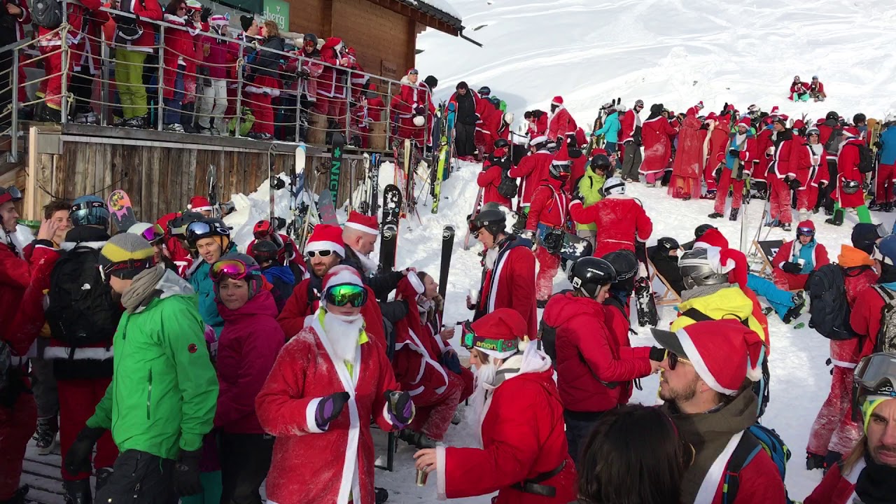 Apres-Ski Santa-Bop in Verbier