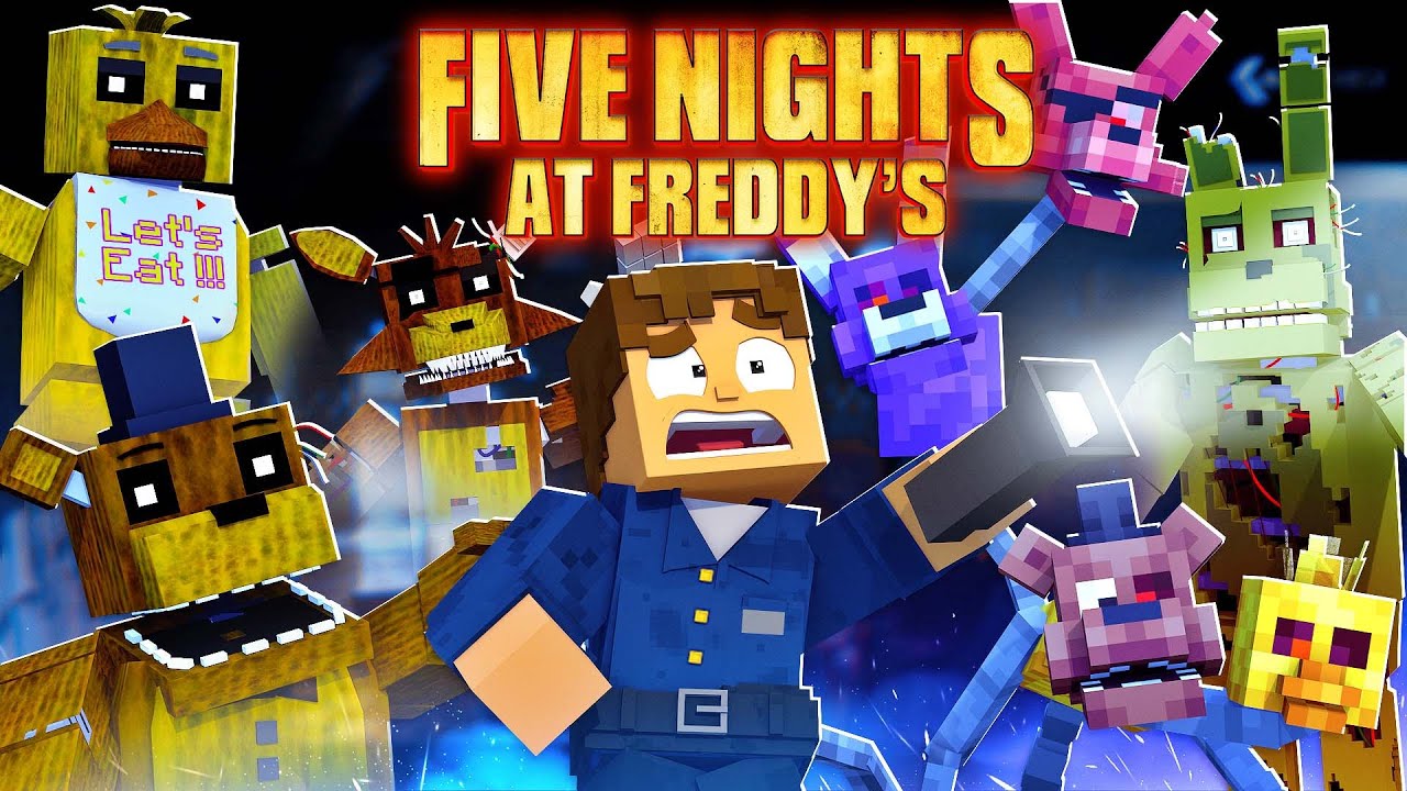 TODOS OS ANIMATRONICS ESTÃO SOLTOS PELA PIZZARIA - FIVE NIGHT AT FREDDY'S O FILME