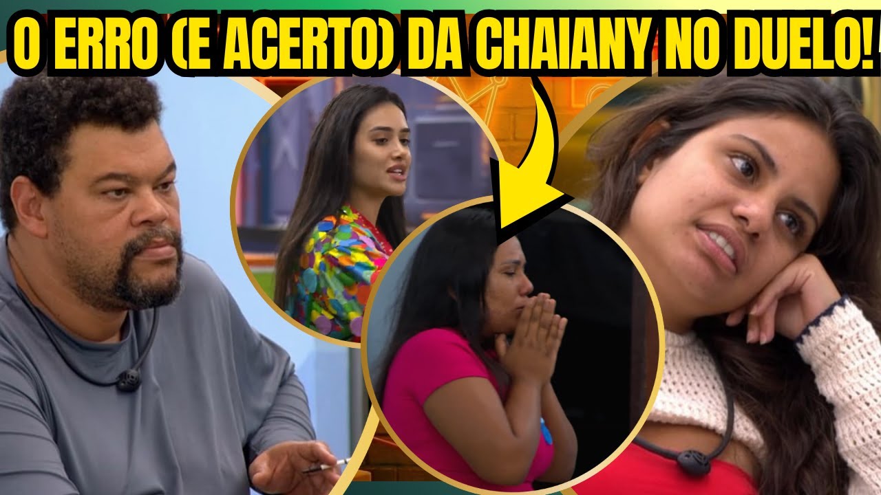 CHAIANY ATENDE AO BIG FONE, CONVOCA JORDANA PRA DUELO E CAI NO PAREDÃO, GABI É DESCARTADA POR GRUPO!