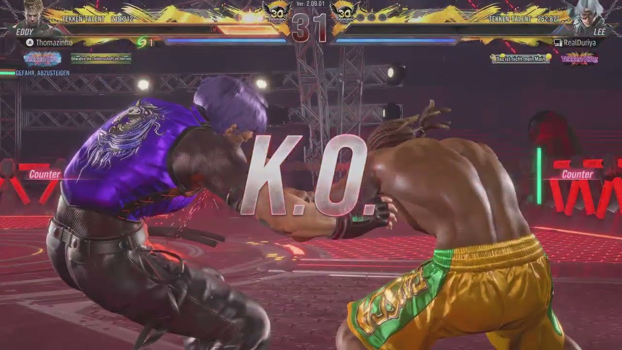 TEKKEN 8 | Eddy Gordo vs Lee 4K
