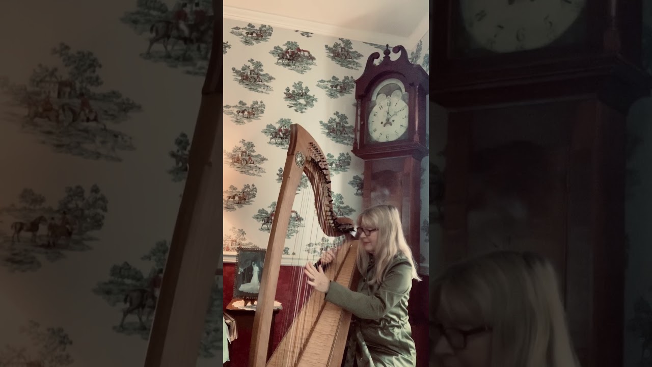 Be Thou My Vision on lever harp, arr. by Janet Witman