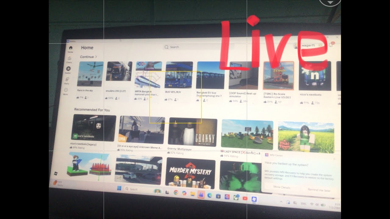 Live game Robiox