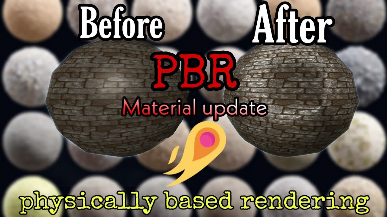 PBR Material update | physically based rendering | It's Magic Gaming Engine