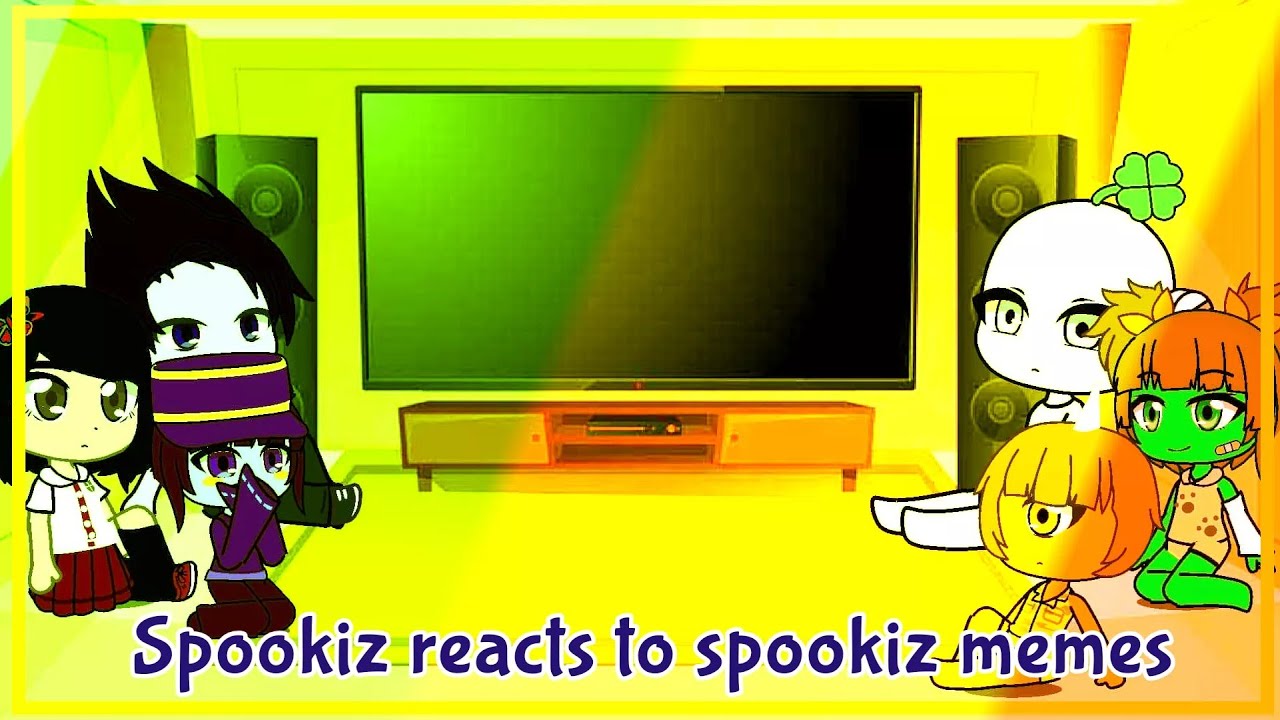 Spookiz reacting to spookiz memes | Gacha Club | Read description [Requested]