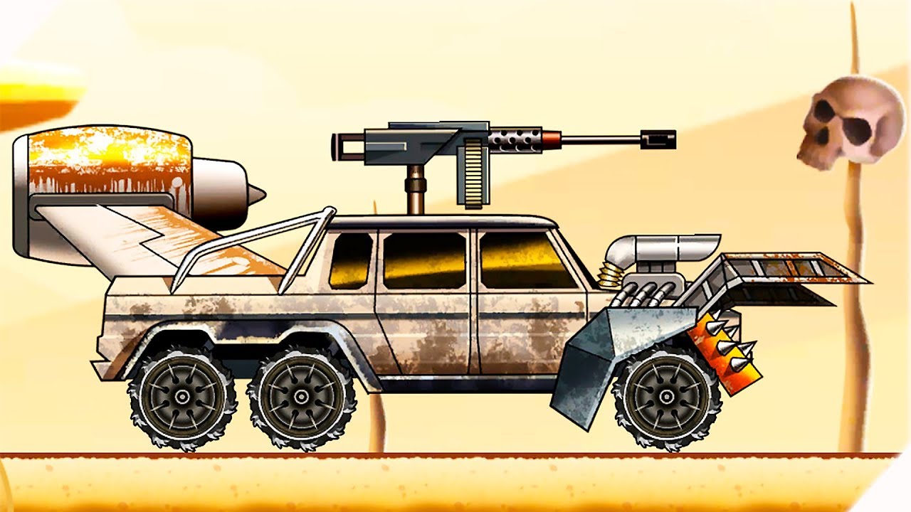 ЗОМБИ НЕ ДОГНАЛИ. ФИНАЛ ИГРЫ - Андроид игра Hill Zombie Racing : Earn To Climb. Зомби апокалипсис