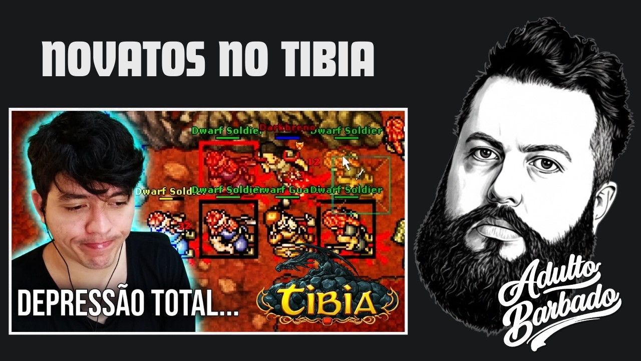 Tibia: Começaram FELIZES e terminaram com DEPRESSÃO