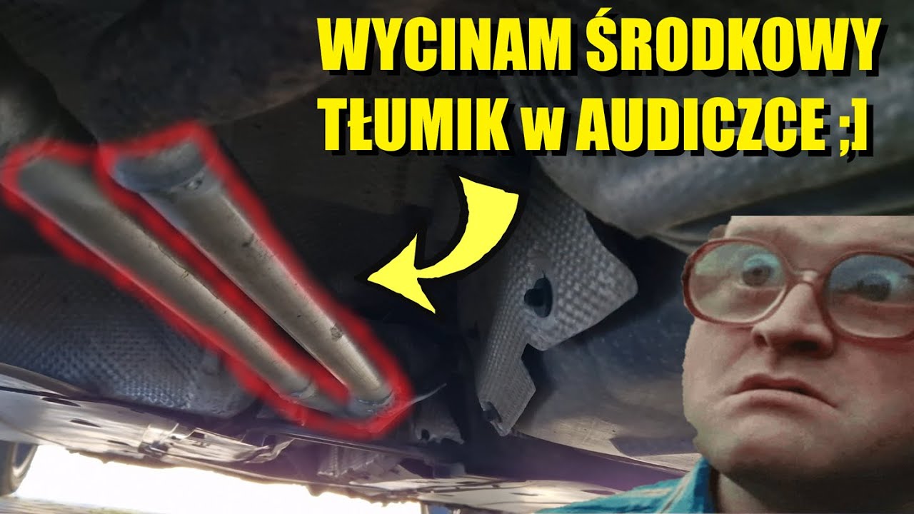 Wydech bez środkowego tłumika w AUDI A4 B6 1.8T 163KM BFB