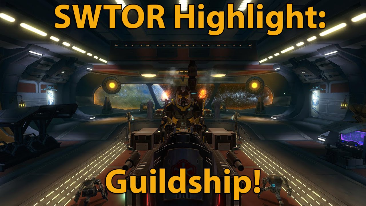 SWTOR Highlight: The Guild Ship Tour! (Deus Ex MachinA)