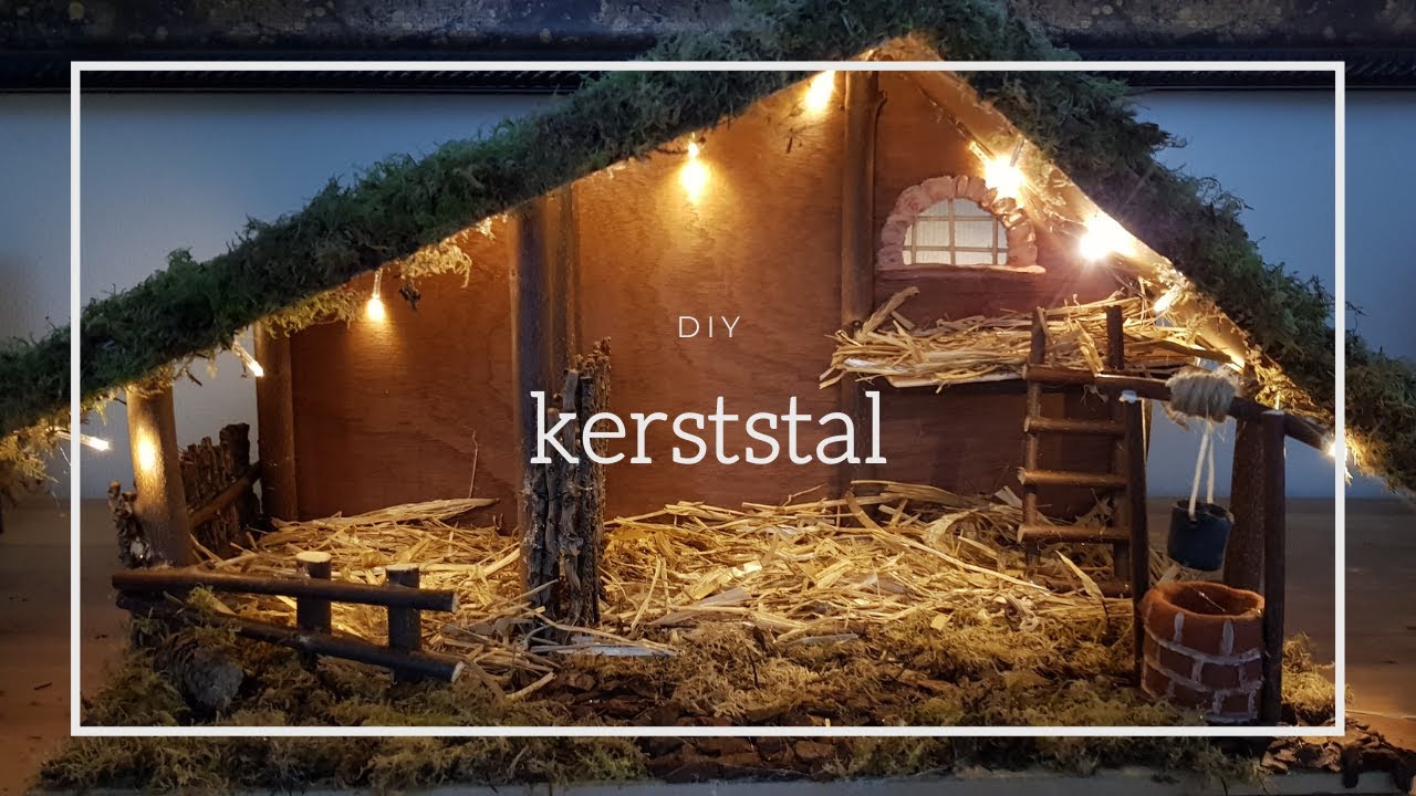 DIY maak een kerststal