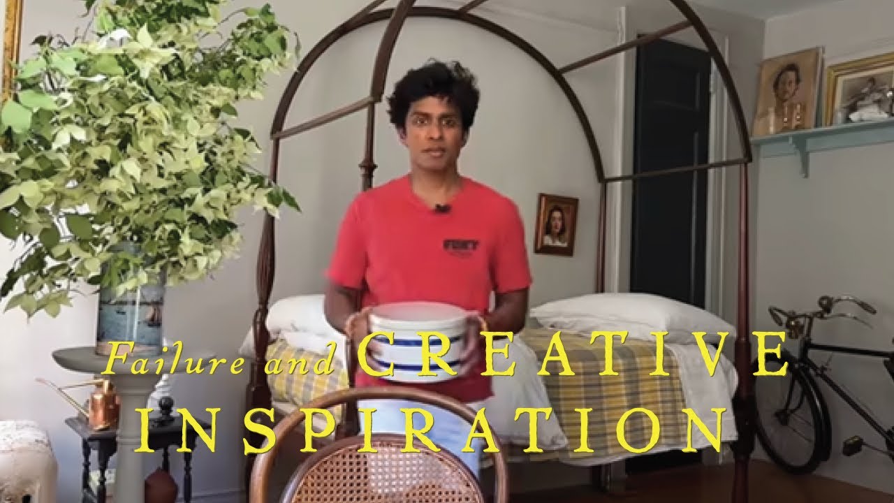 CREATIVE INSPIRATION, FAILURE AND TRYING AGAIN! With Rajiv Surendra