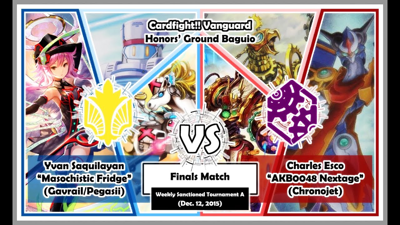 Angel F.(Gavrail) vs Gear C.(Chronojet) - Finals Match - Cardfight!! Vanguard Baguio PH