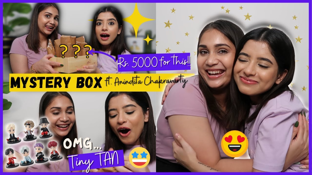 Mystery Box CHALLENGE  ft. @AninditaChakravarty / Nidhi Katiyar