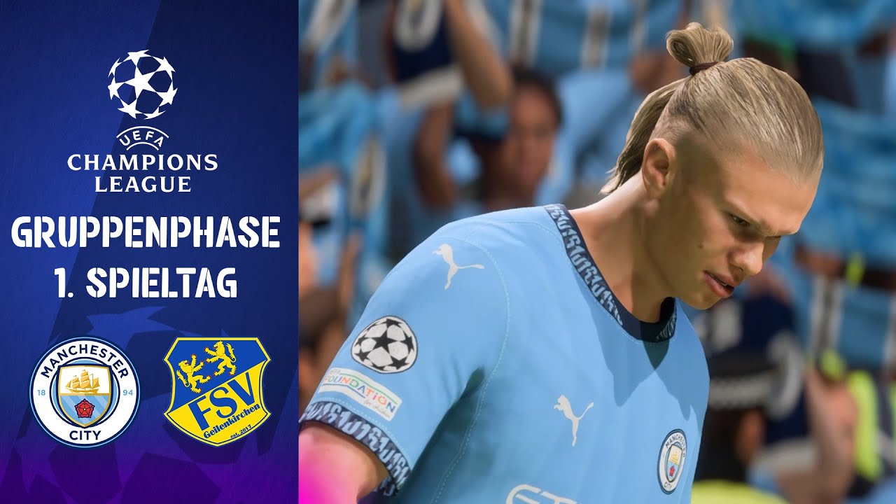 Manchester City - FSV Geilenkirchen | 1. Spieltag | UEFA Champions League 2025/26