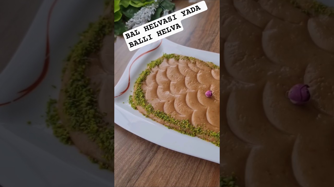ŞEKERSİZ BALLI HELVA #1001yemekk&ouml;şesi BAL HELVASI