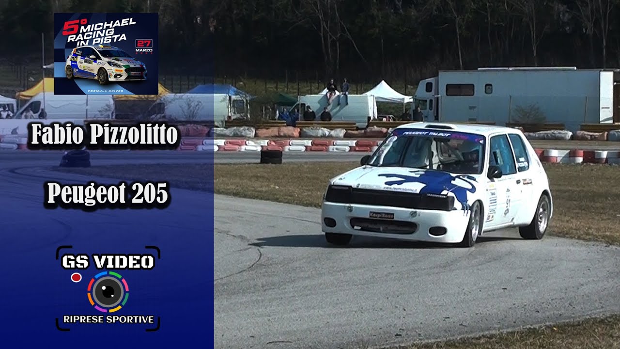 5° Michael Racing in Pista - Formula Driver | Fabio Pizzolitto | Peugeot 205