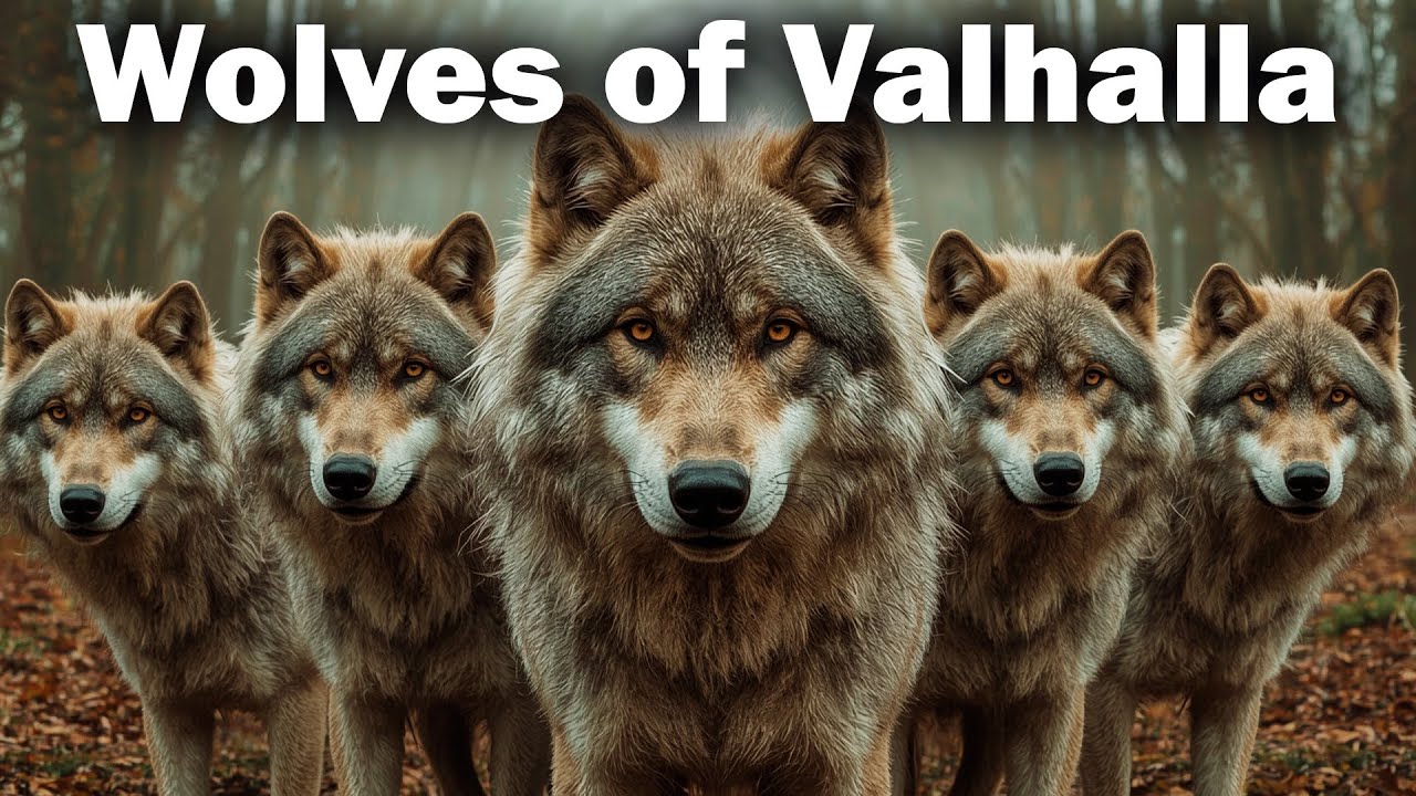 Sköll & Hati 🩸 Wolves of Valhalla | Epic Viking Music – The Hunt of the Gods Begins