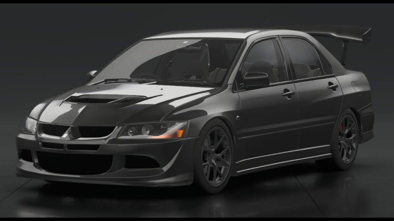 Forza Motorsport - Fujimi Kaido - 2004 Mitsubishi Lancer VIII MR - Heavy Rain - Clean Lap - Class A
