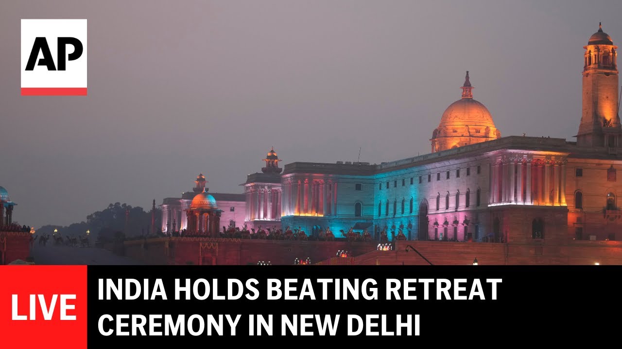 LIVE: India holds Beating Retreat ceremony in New Delhi
