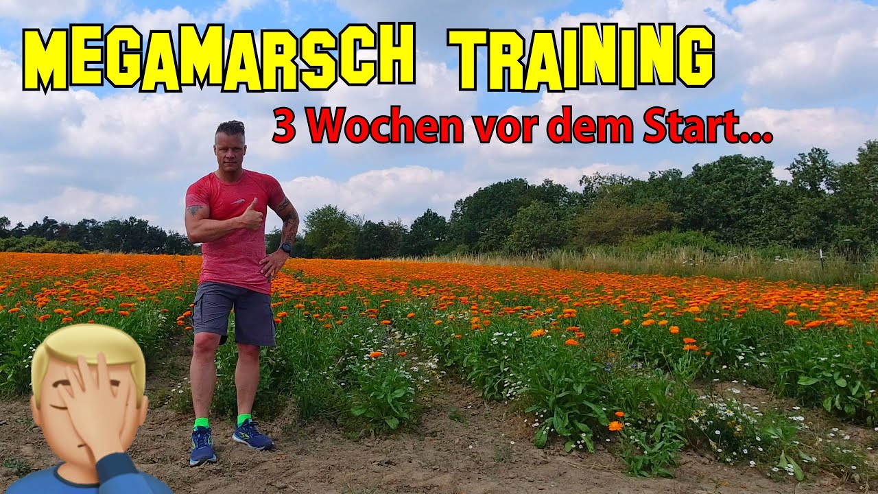 Vorbereitung für 100km Megamarsch 3 Wochen vorher beginnen? Kann das gutgehen? MegaMarsch Training