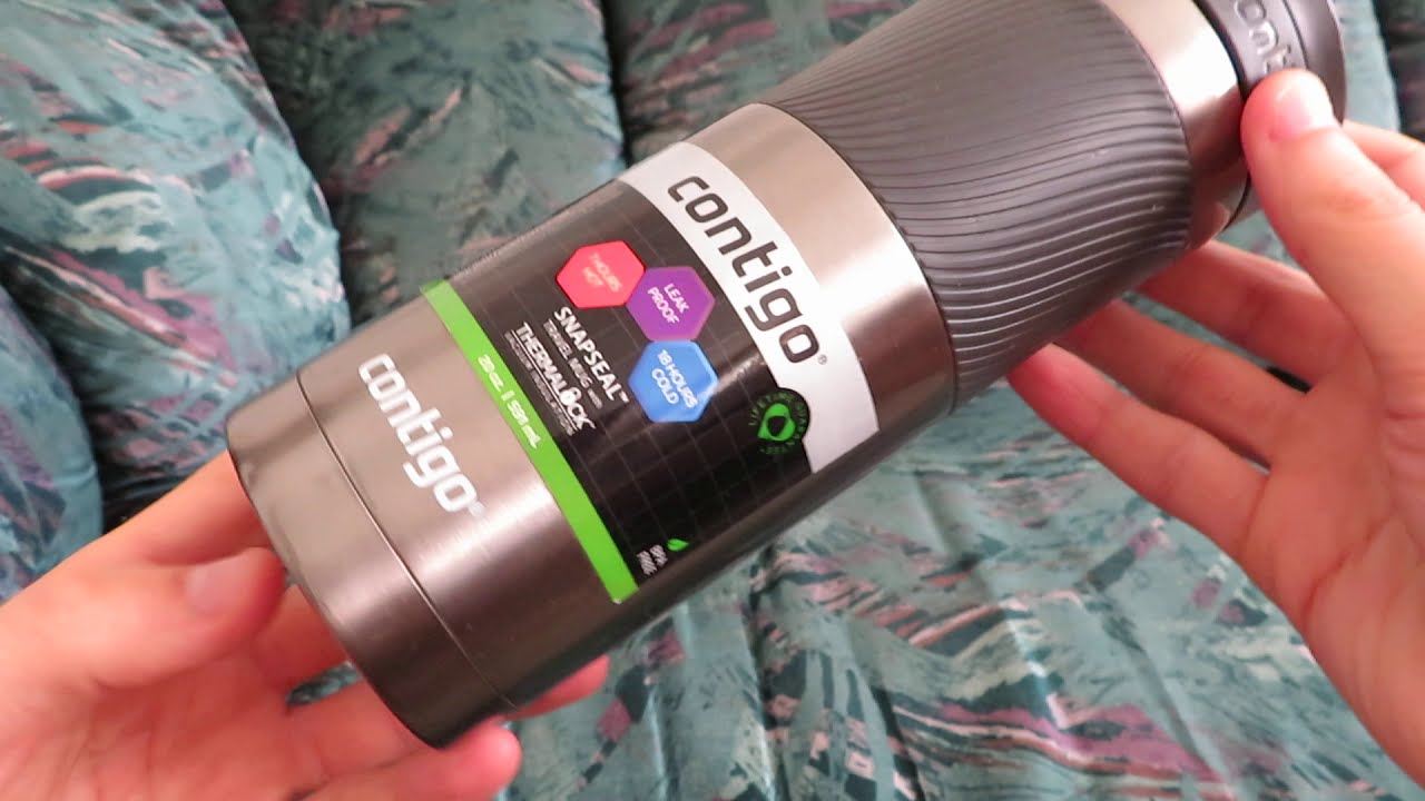 Review - Contigo Snapseal Byron Vacuum-Insulated Stainless Steel Travel Mug, 20 Ounces