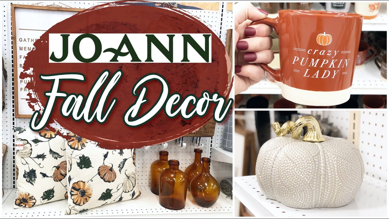 Joann Fabrics Fall 2020 Decor Shop With me!