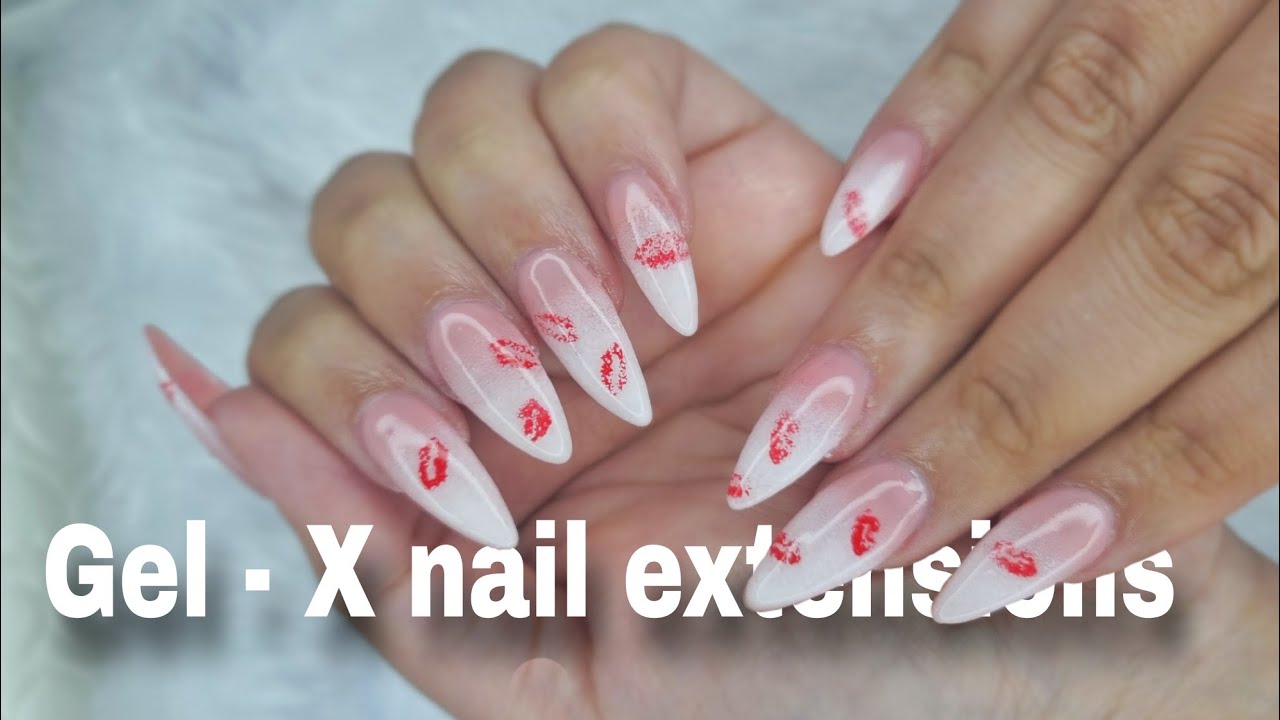 Gel-x nail extensions | Part-16 | Soft gel extension | No glue extensions | Khushi's art gallery