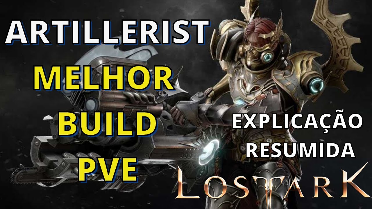ARTILLERIST BUILD - GUIA BÁSICO E FÁCIL DE ENTENDER - USADA EM TODO CONTEÚDO DO JOGO - LOST ARK
