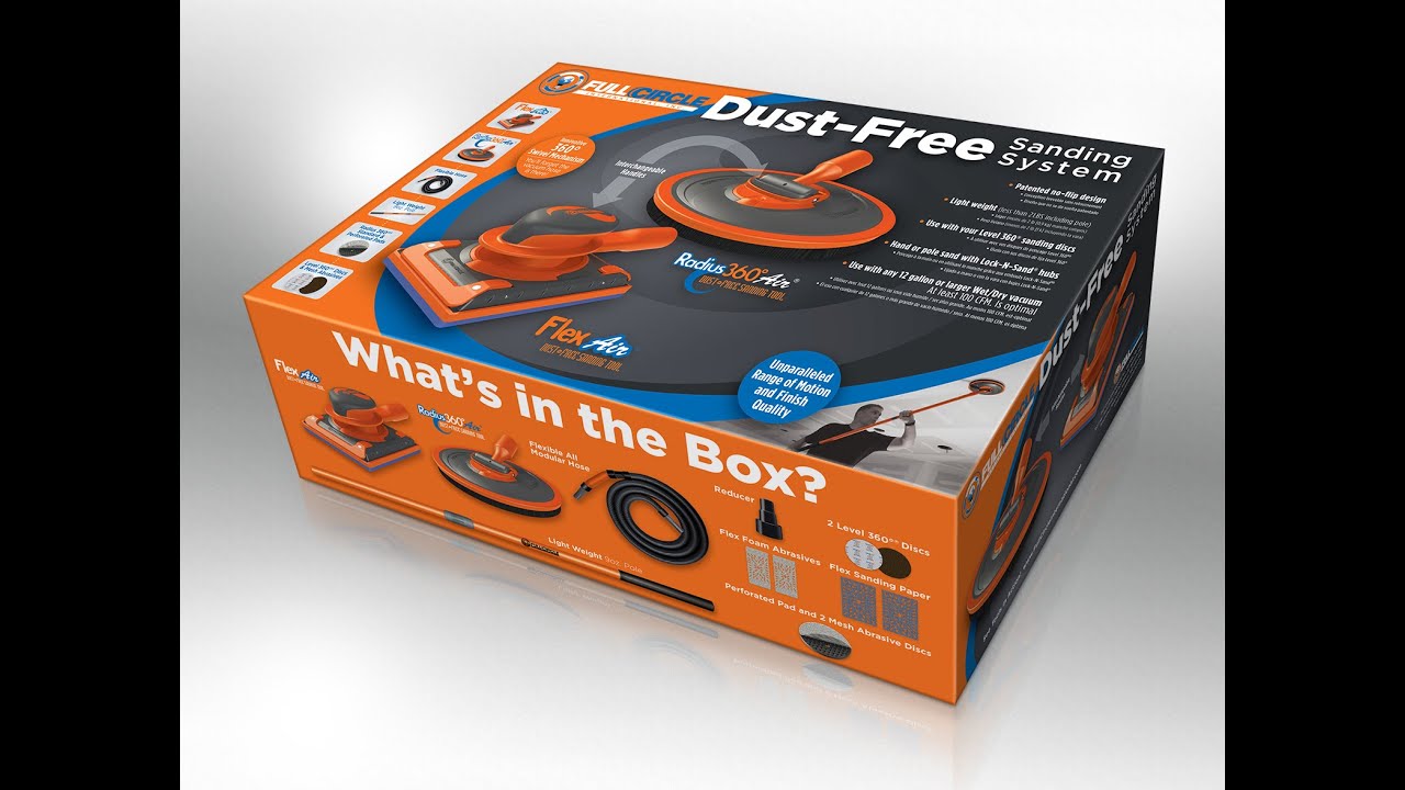 Radius 360 Air FCI Dust-Free Sanding System