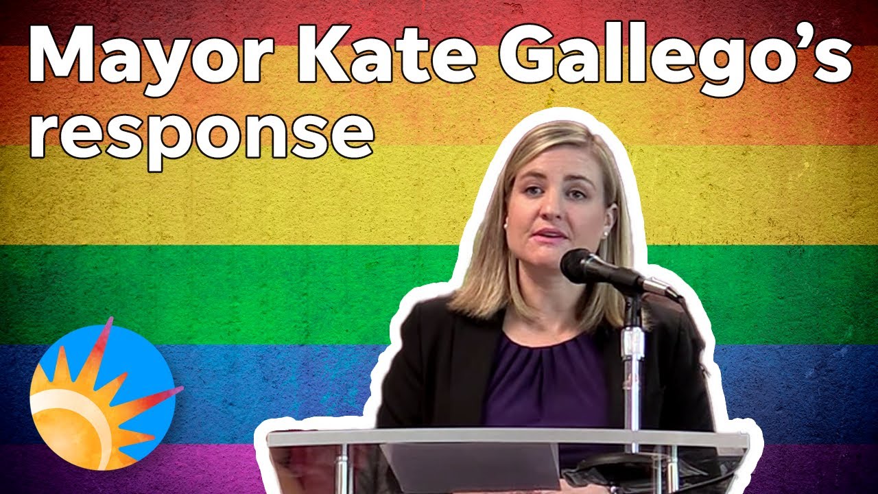 Phoenix Mayor Responds to Arizona Supreme Court Ruling on LGBT Wedding Invitation Case