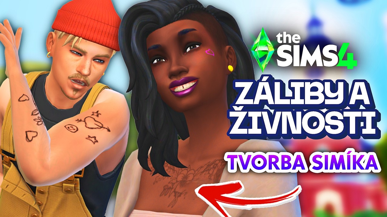 ✒️ Detailn&iacute; syst&eacute;m tetov&aacute;n&iacute; a skandin&aacute;vsk&aacute; Tvorba Sim&iacute;ka 🇳🇴 | The Sims 4 Z&aacute;liby a živnosti