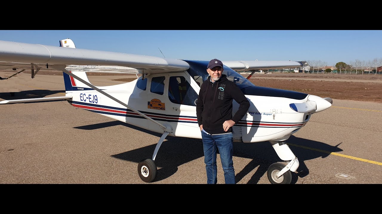 Tráficos y aterrizajes. Tecnam P-92