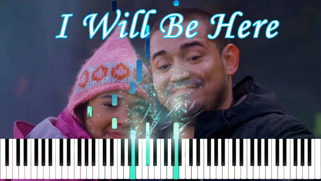 THROUGH NIGHT AND DAY'S OST- I WILL BE HERE PIANO COVER | INSTRUMENTAL