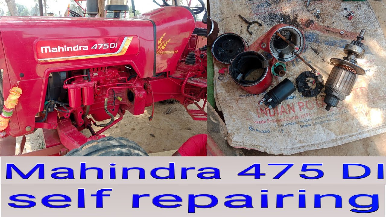 Mahindra 475 self repairing