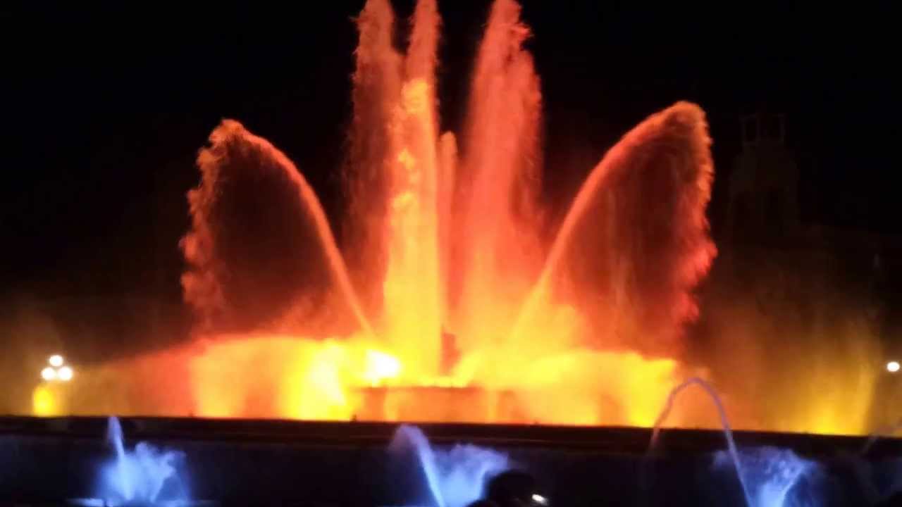 20140101 Barcelona de Queen, La fuente Magica de Mont Juic