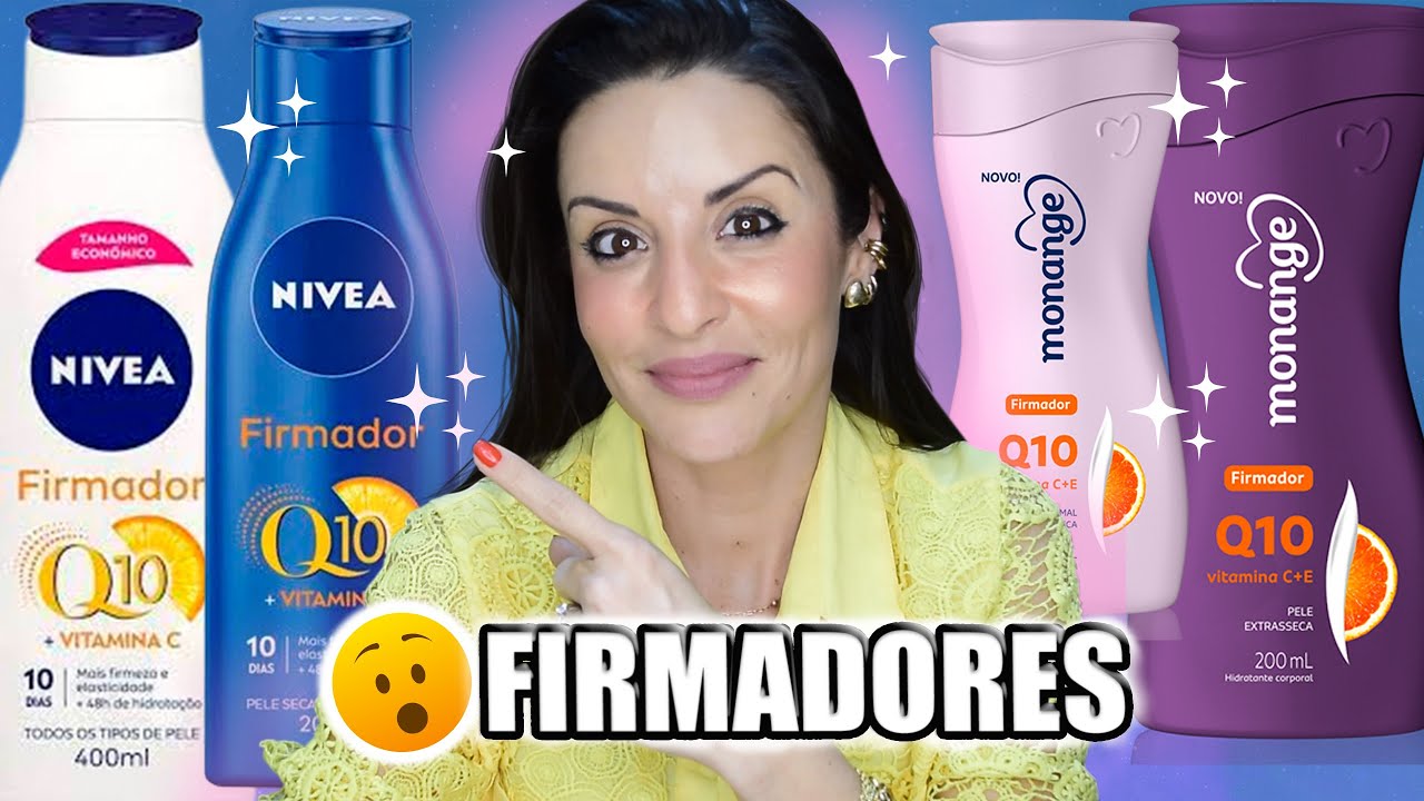 Comparei CREME NIVEA Q10 FIRMADOR e CREME MONANGE Q10