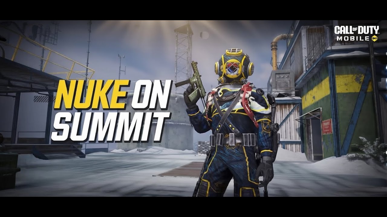 TEC-9 DROP AN EASY NUKE - COD MOBILE SUMMIT DOMINATION NUKE ☢️ IOS HIGH KILL WIN