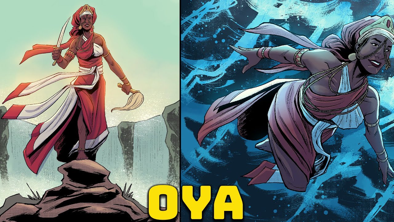 Oya ( Iansã ) - The Powerful Orisha of Winds and Storms - Yoruba Mythology