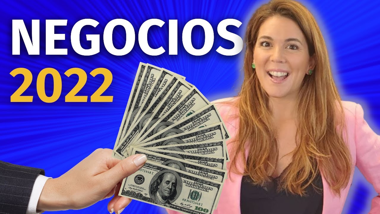 Ideas de Negocio MUY RENTABLES para 2022. IDEAS POCO EXPLOTADAS AUN!