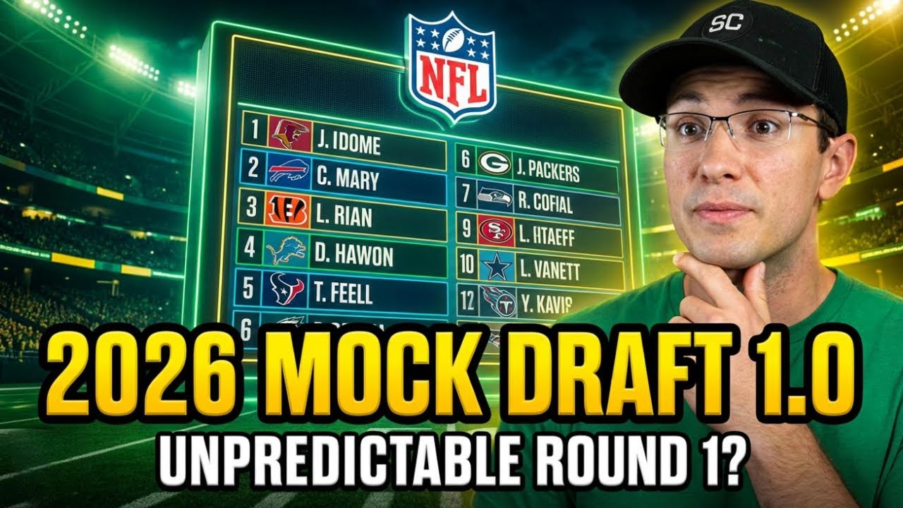 2026 NFL Mock Draft 1.0: The Most UNPREDICTABLE Round 1 Yet?