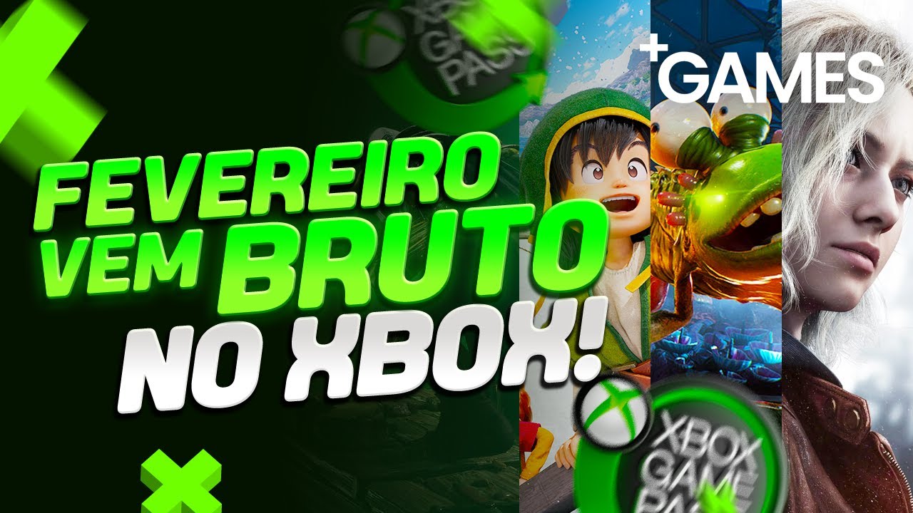 FANT&Aacute;STICO! 10 JOGA&Ccedil;OS no XBOX, GAME PASS e PLAY ANYWHERE em FEVEREIRO!