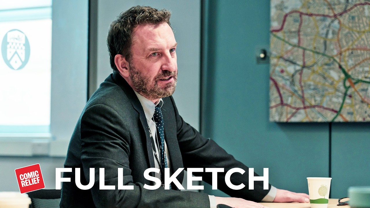 Line of Duty - Lee Mack's Hilarious 'Deleted' Scene | Sport Relief