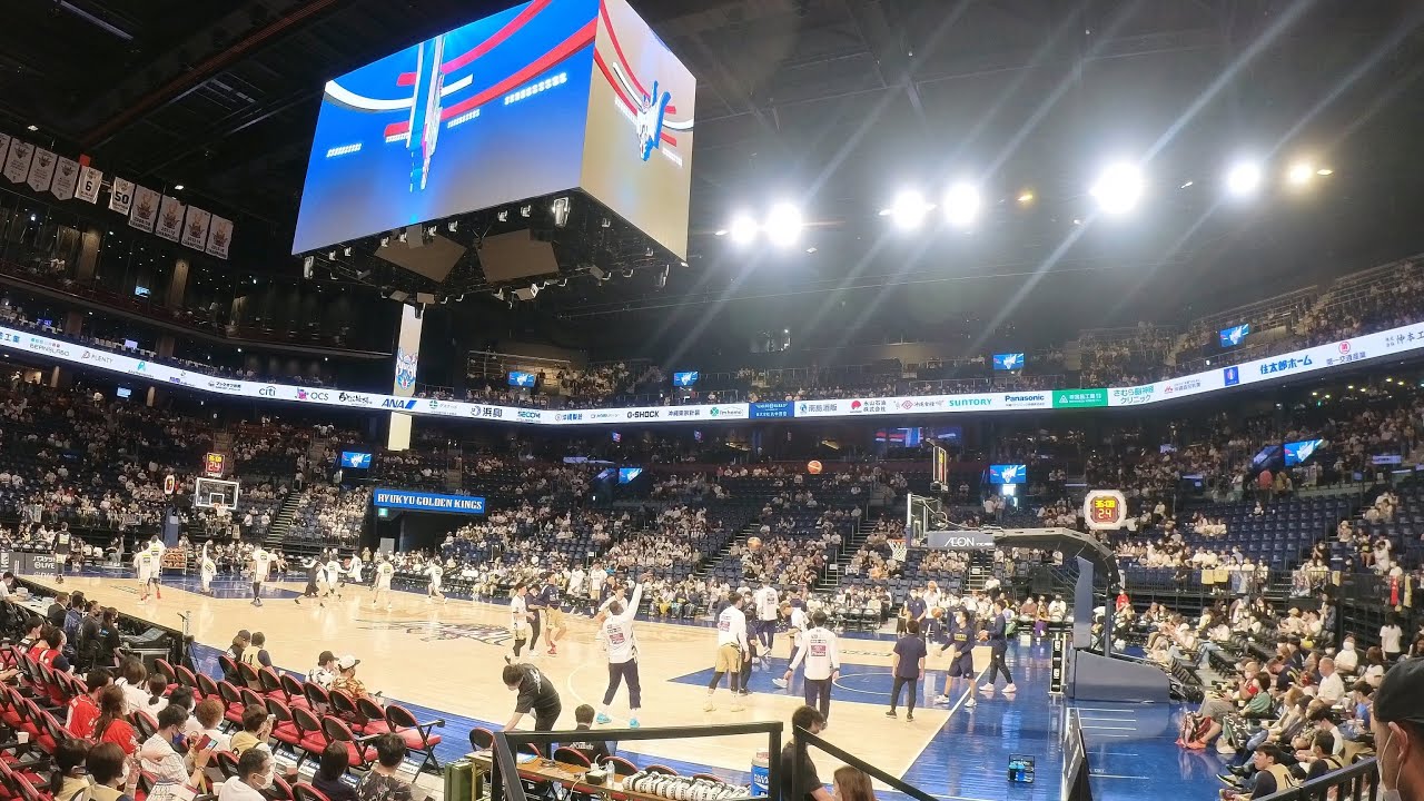 【琉球ゴールデンキングス】試合前ウォームアップ 2023/4/29 琉球ゴールデンキングス VS 大阪エヴェッサ